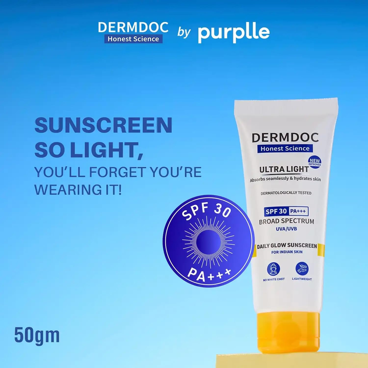 DERMDOC ULTRA LIGHT SPF 30 SUNSCREEN 70G