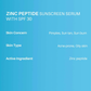 DERMDOC ZINC PEPTIDE SUNSCREEN SERUM SPF 30
