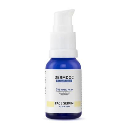 DERMDOC 2% KOJIC ACID FACE SERUM 15ML