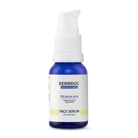 DERMDOC 2% KOJIC ACID FACE SERUM 15ML