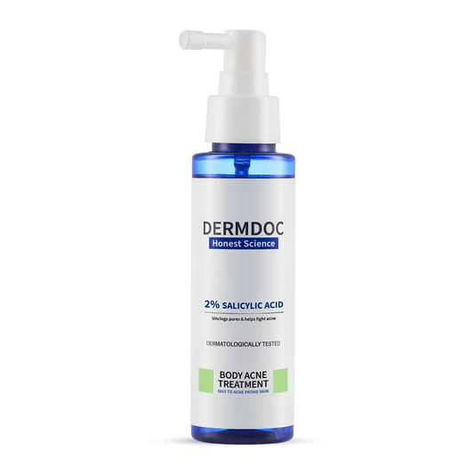 DERMDOC 2% SALICYLIC ACID BODY ACNE TEATMENT 100ML