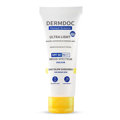 DERMDOC ULTRA LIGHT SPF 30 SUNSCREEN 70G