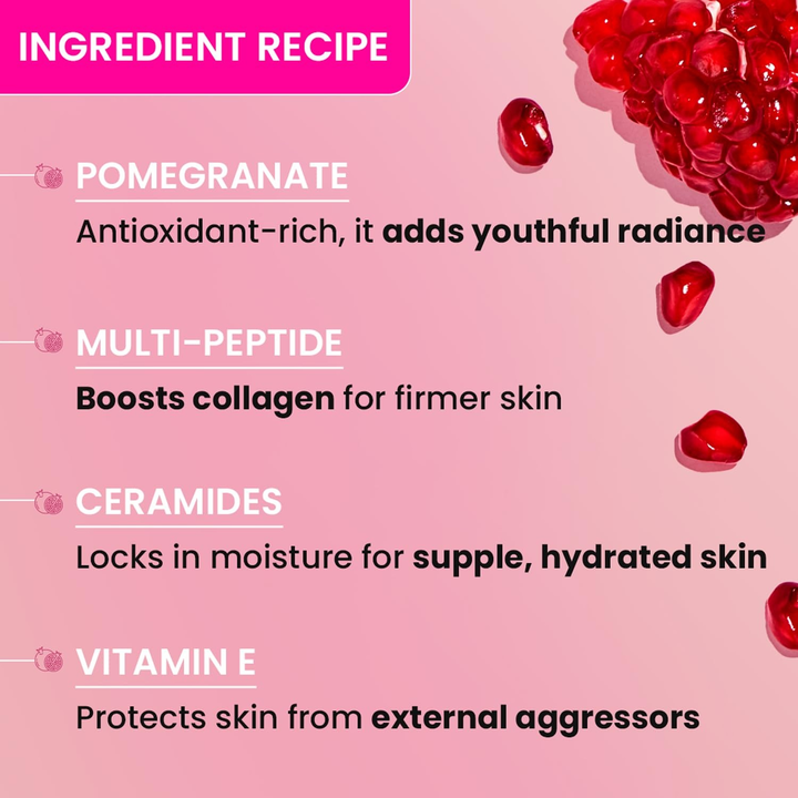 DOT & KEY AGE DEFENSE MOISTURISER-POMEGRANATE & PEPTIDE- 60 ML