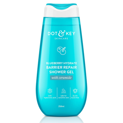 DOT & KEY BLUEBERRY HYDRATE BARRIER REPAIR SHOWER GEL 250 ML