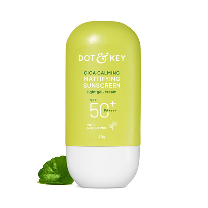 DOT & KEY CICA CALMING MATTIFYING SUNSCREEN SPF50+WITH NIACINAMIDE 50G