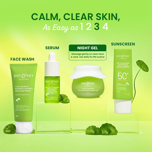 DOT & KEY CICA CALMING SKIN RENEWING NIGHT GEL 60ML