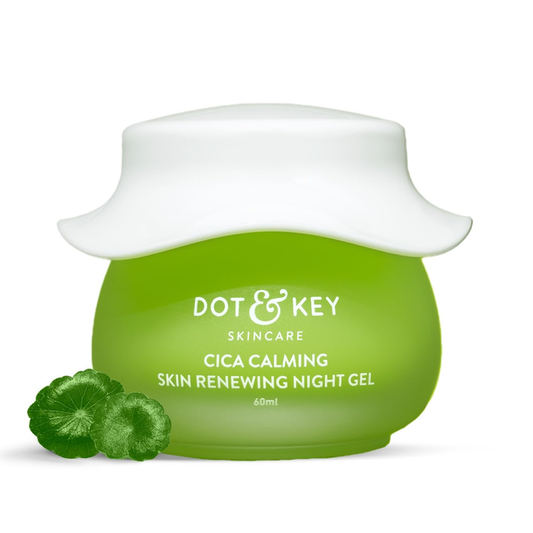 dot key cica calming skin renewing night gel 60ml