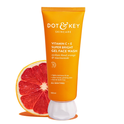DOT & KEY GEL FACE WASH VITAMIN C + E- 100ML