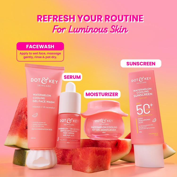 DOT & KEY GEL FACE WASH WATERMELON- 100ML