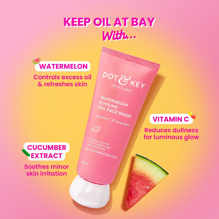 DOT & KEY GEL FACE WASH WATERMELON- 100ML