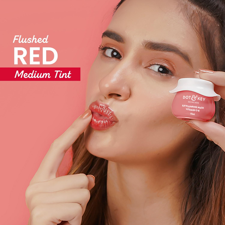 DOT & KEY LIP PLUMPING MASK VITAMIN C+E 15ML