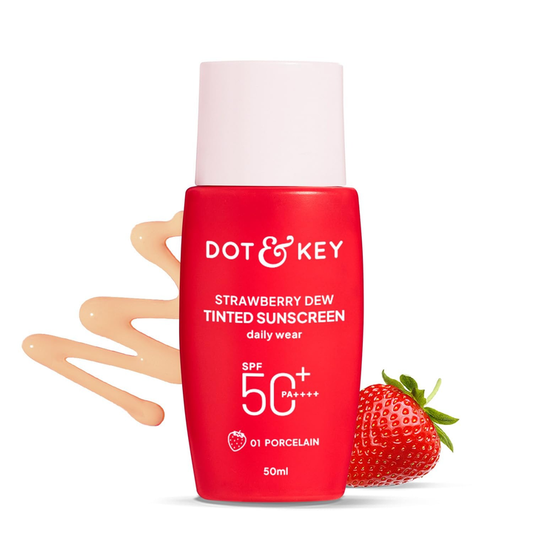 DOT & KEY STRAWBERRY DEW TINTED SUNSCREEN-01 PORCELAIN- 50 ML