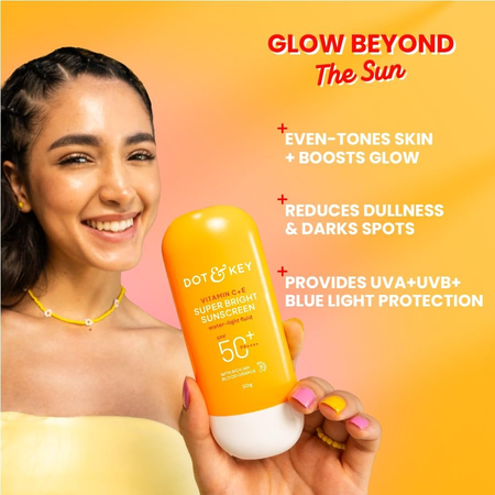 DOT & KEY VITAMIN C+E SUPER BRIGHT SUNSCREEN SPF 50+ 80G