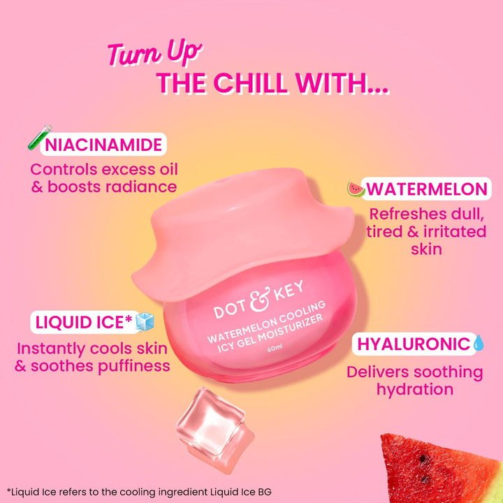 DOT & KEY WATERMELON COOLING ICY GEL MOISTURIZER- 60 ML