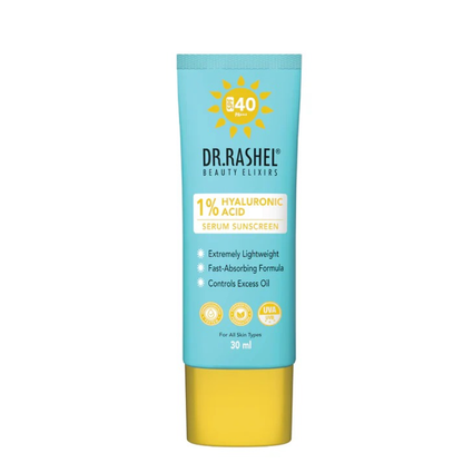 DR.RASHEL 1%HYALURONIC ACID SERUM SUNSCREEN SPF40 30ML