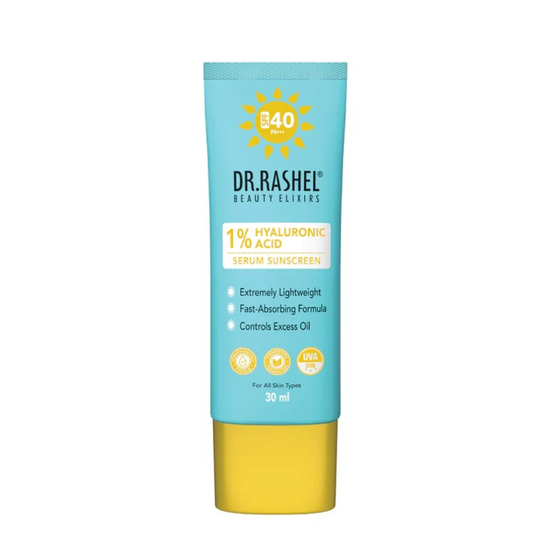 DR.RASHEL 1%HYALURONIC ACID SERUM SUNSCREEN SPF40 30ML