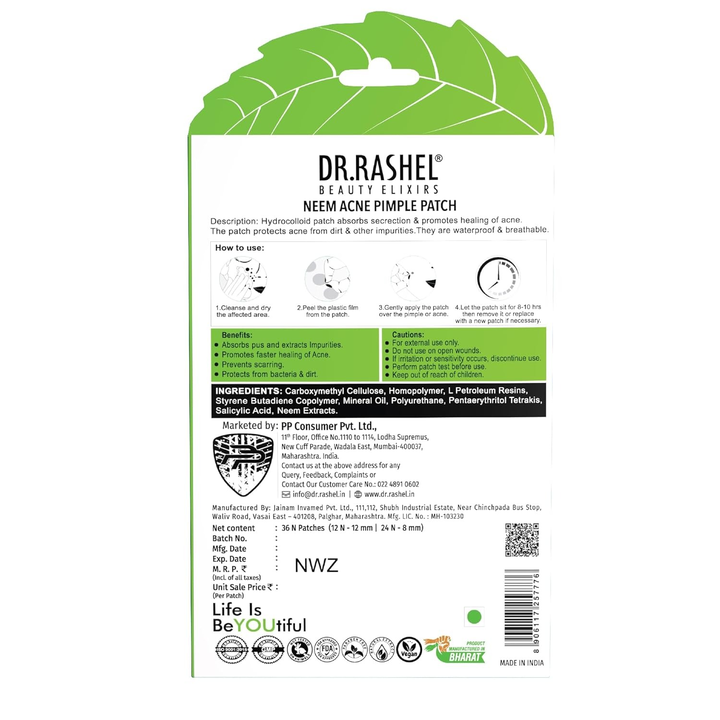 DR. RASHEL ACNE PATCH NEEM- 36N