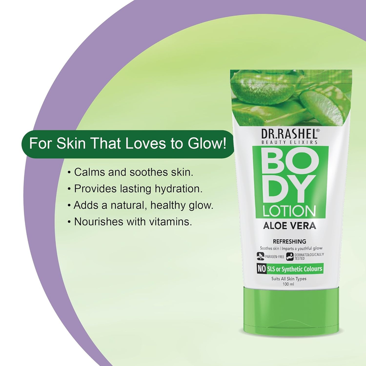 DR.RASHEL ALOE VERA BODY LOTION- 100 ML
