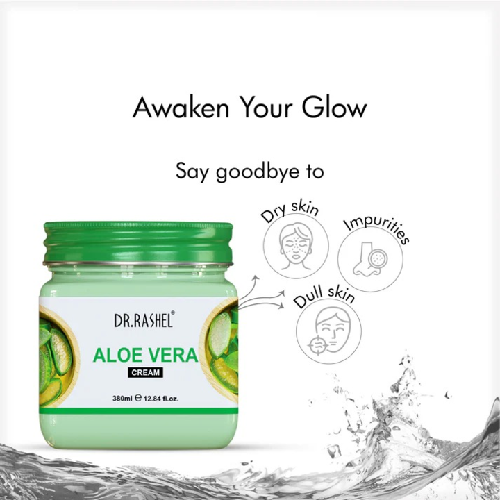 DR.RASHEL ALOEVERA FACE AND BODY CREAM- 380 ML
