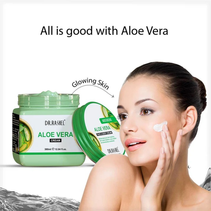DR.RASHEL ALOEVERA FACE AND BODY CREAM- 380 ML