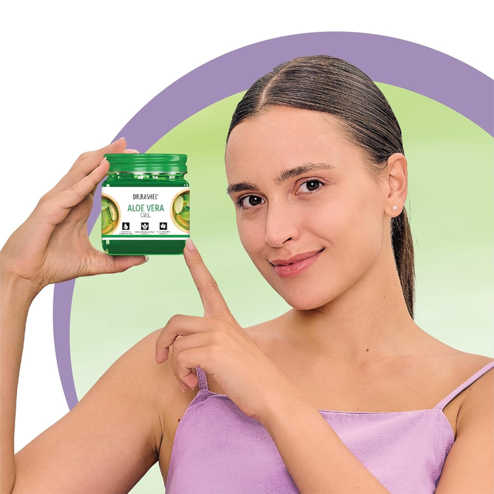 DR.RASHEL ALOE VERA FACE AND BODY GEL- 380 ML