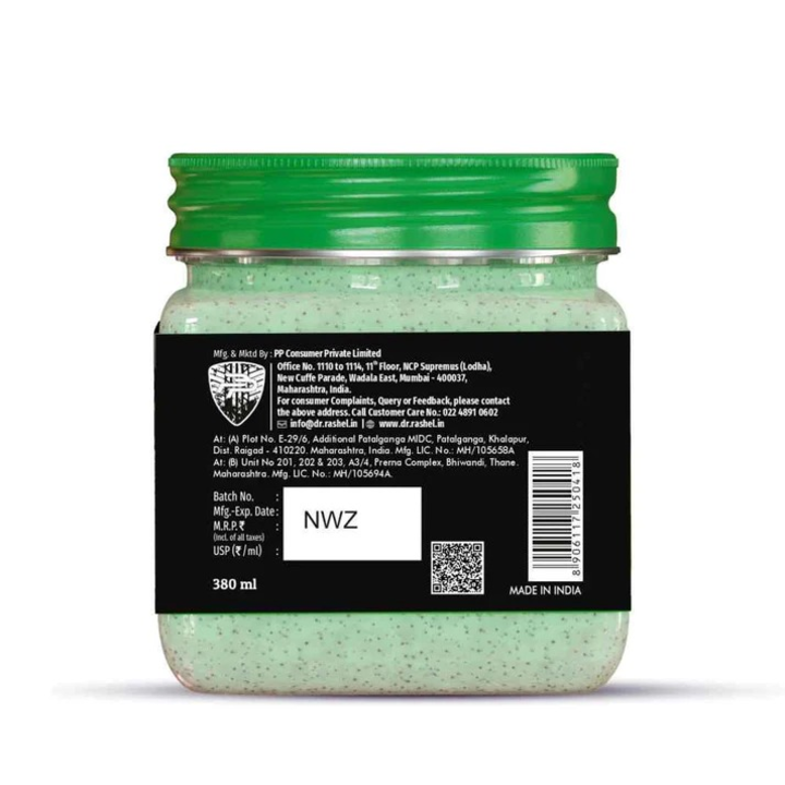 DR.RASHEL ALOEVERA FACE & BODY SCRUB- 380 ML