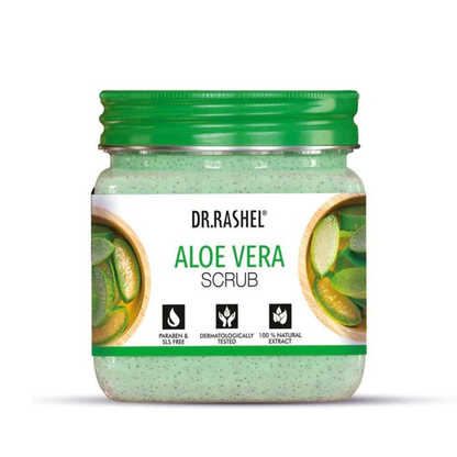 DR.RASHEL ALOEVERA FACE & BODY SCRUB- 380 ML