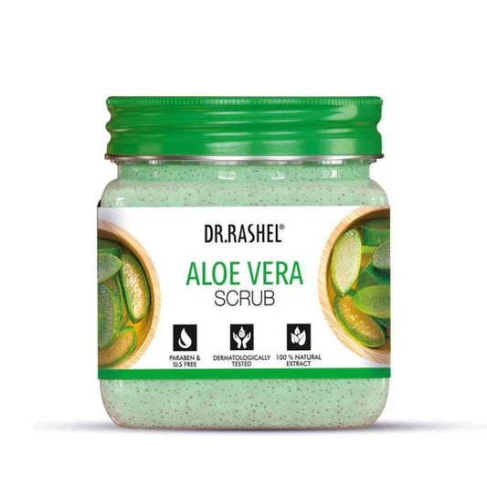DR.RASHEL ALOEVERA FACE & BODY SCRUB- 380 ML