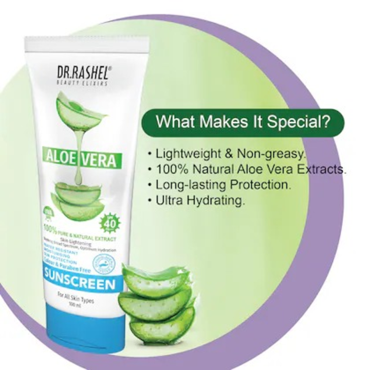 DR.RASHEL ALOE VERA SUNSCREEN SPF40-100ML