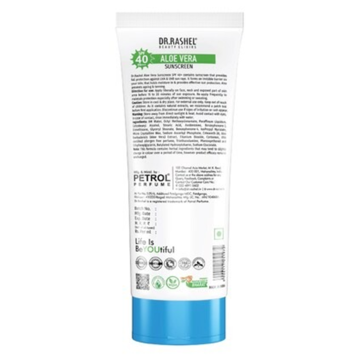 DR.RASHEL ALOE VERA SUNSCREEN SPF40-100ML