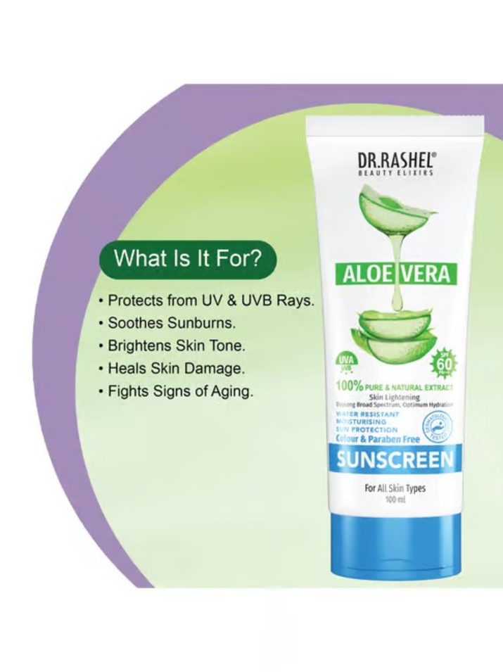DR.RASHEL ALOE VERA SUNSCREEN SPF60-100ML