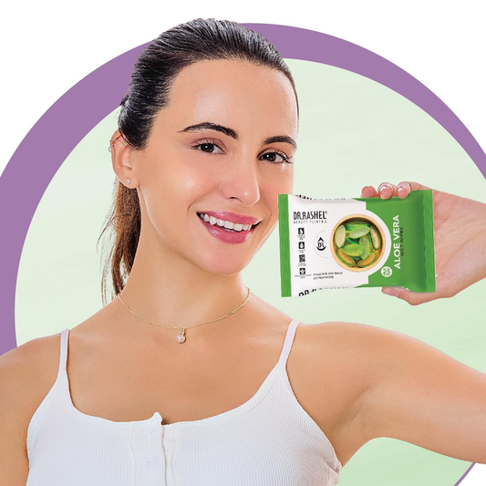 DR.RASHEL ALOEVERA WET WIPES- 25 WIPES/PACK