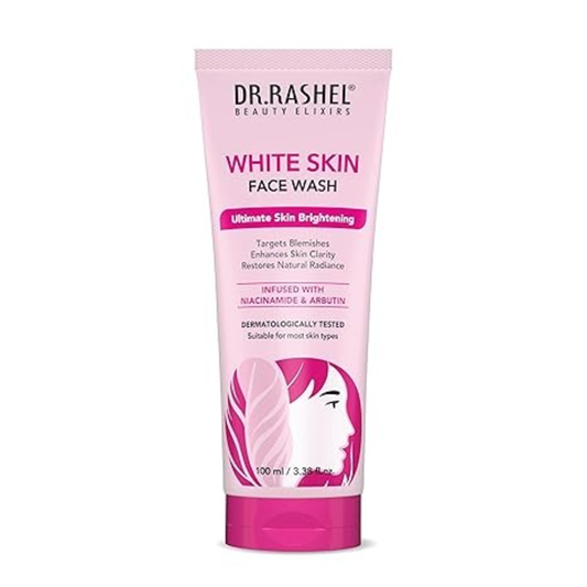 DR.RASHEL BEAUTY ELIXIRS WHITE SKIN FACE WASH WHITENING FADE 100/ML