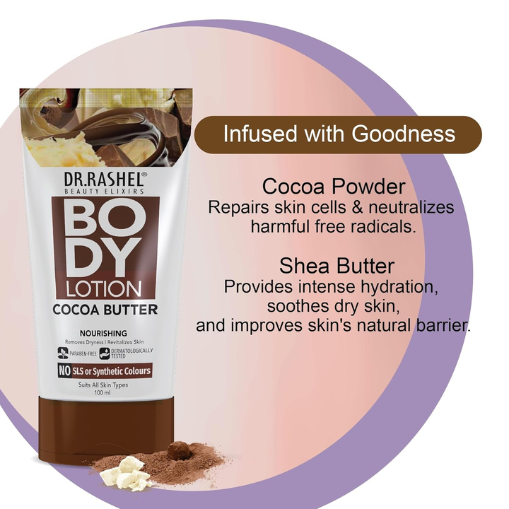 DR.RASHEL BODY LOTION COCOA BUTTER- 100ML