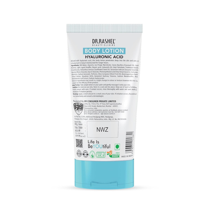 DR. RASHEL BODY LOTION HYALURONIC ACID- 100 ML
