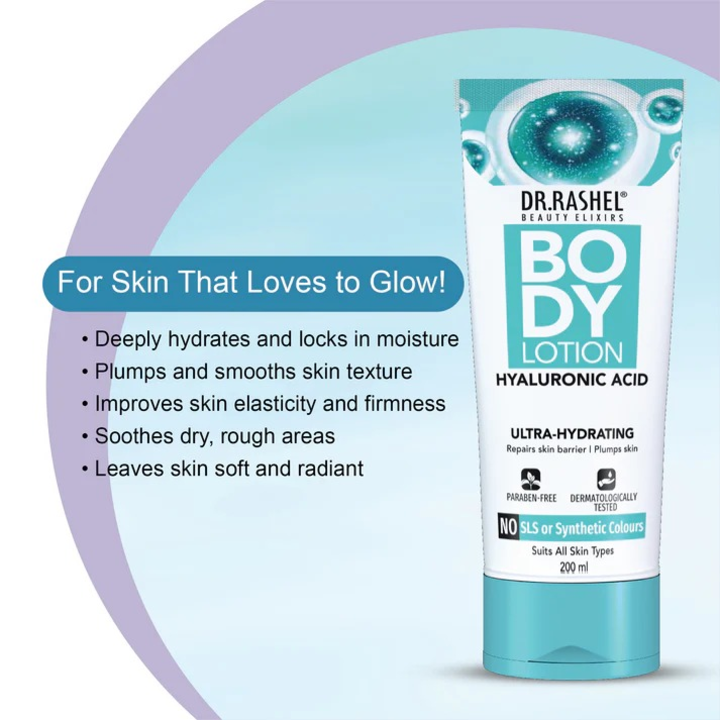 DR. RASHEL BODY LOTION HYALURONIC ACID- 100 ML