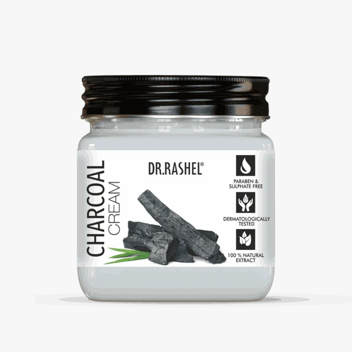 DR.RASHEL CHARCOAL FACE AND BODY CREAM- 380 ML