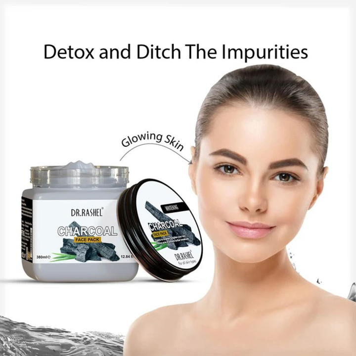 DR.RASHEL CHARCOAL FACE PACK- 380 ML