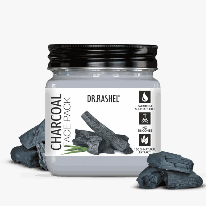 DR.RASHEL CHARCOAL FACE PACK- 380 ML