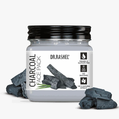 DR.RASHEL CHARCOAL FACE PACK- 380 ML