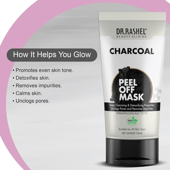 DR.RASHEL CHARCOAL PEEL OFF MASK-120 ML