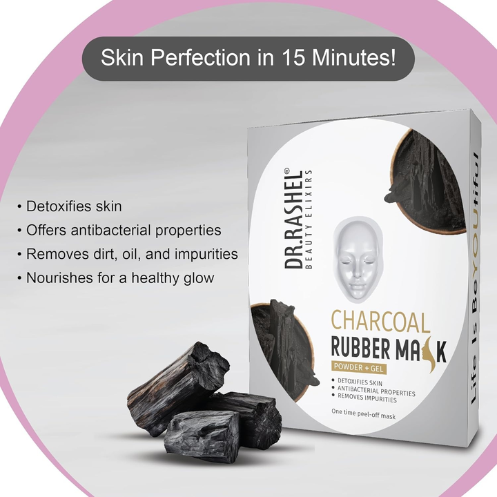 DR.RASHEL CHARCOAL RUBBER MASK 120G