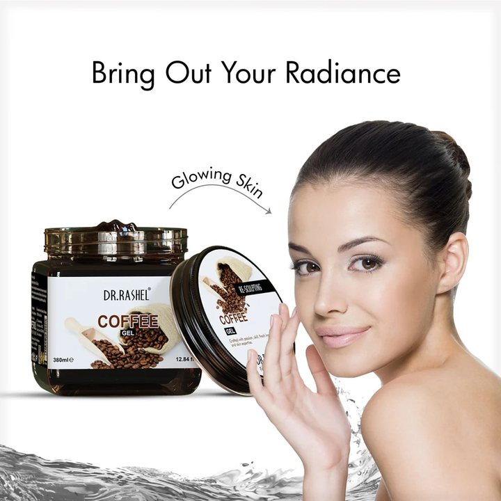 DR.RASHEL COFFEE FACE AND BODY GEL - 380 ML