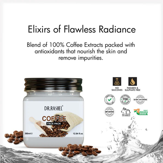 DR.RASHEL COFFEE FACE PACK- 380 ML