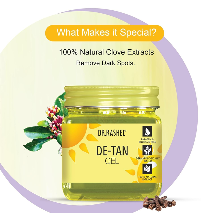 DR.RASHEL DE-TAN FACE AND BODY GEL- 380 ML