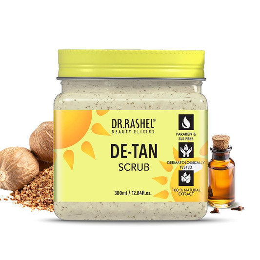 DR.RASHEL DE-TAN FACE AND BODY SCRUB- 380 ML