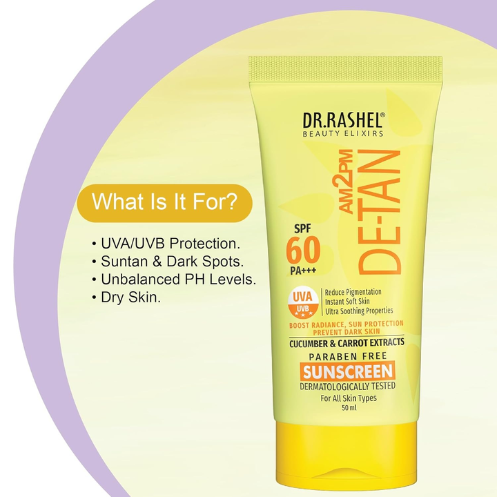DR.RASHEL DE TAN SUNSCREEN SPF 60-50ML
