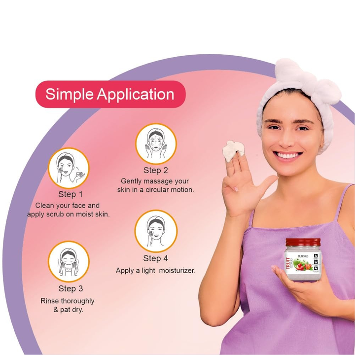 DR. RASHEL FRUIT SCRUB- 380 ML