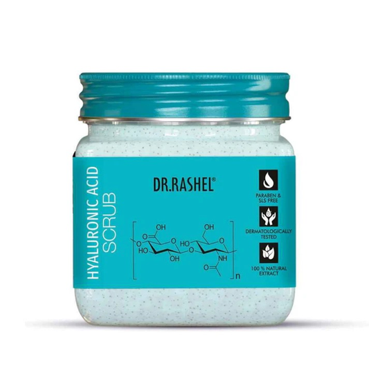 DR. RASHEL HYALURONIC ACID FACE & BODY SCRUB- 380 ML