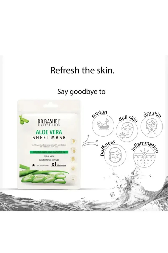 DR. RASHEL SHEET MASK ALOE VERA 20G